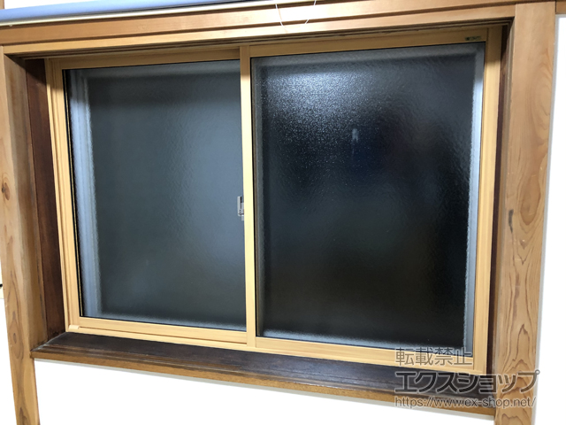 山形県南陽市のの二重窓（内窓） インプラス ダストバリア仕様 引違い窓 2枚建 施工例