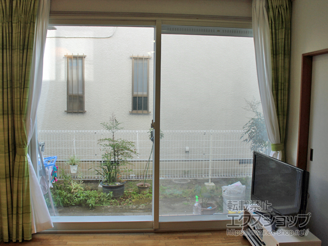 東京都目黒区のの二重窓（内窓） インプラス ダストバリア仕様 引違い窓 2枚建 施工例