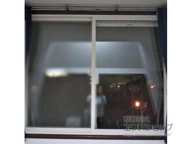 神奈川県相模原市のの二重窓（内窓） インプラス ダストバリア仕様 引違い窓 2枚建 施工例