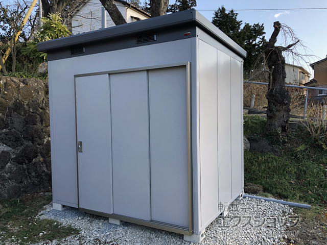 宮城県仙台市のの物置・屋外倉庫 ナイソー 一般型 2460×1880×2440（SMK-47H） SMK-47H 施工例