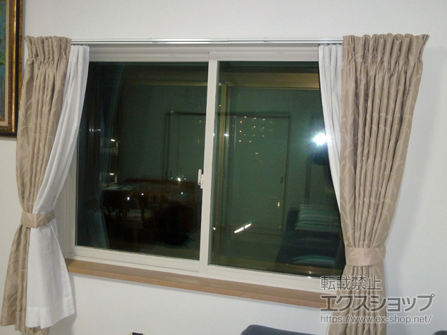 大阪府茨木市のの二重窓（内窓） インプラス ダストバリア仕様 引違い窓 2枚建 施工例