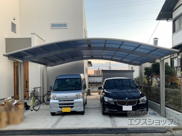 東京都多摩市ののカーポート レイナツインポートグラン　積雪〜20cm対応 施工例