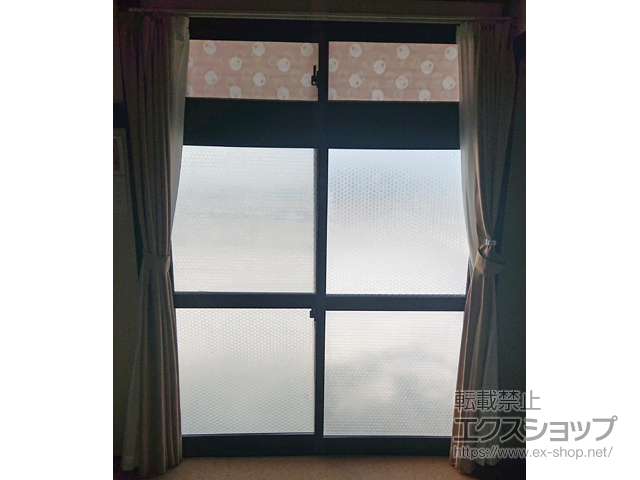 北海道沙流郡日高町のの二重窓（内窓） インプラス ダストバリア仕様 引違い窓 2枚建 施工例