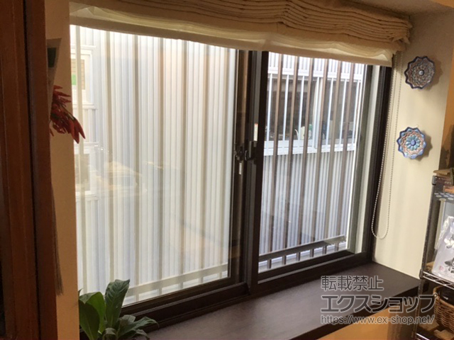 東京都狛江市のの二重窓（内窓） インプラス ダストバリア仕様 引違い窓 2枚建 施工例