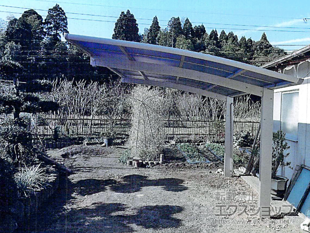宮崎県宮崎市ののカーポート プレシオスポート 積雪〜20cm対応 施工例