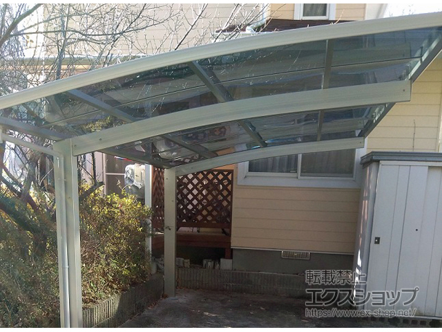 宮城県仙台市ののカーポート プレシオスポート 積雪〜20cm対応 施工例