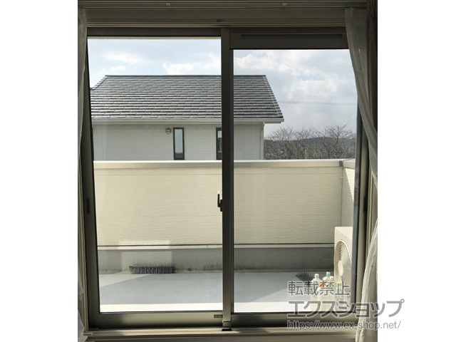 福岡県直方市のの二重窓（内窓） インプラス ダストバリア仕様 引違い窓 2枚建 施工例