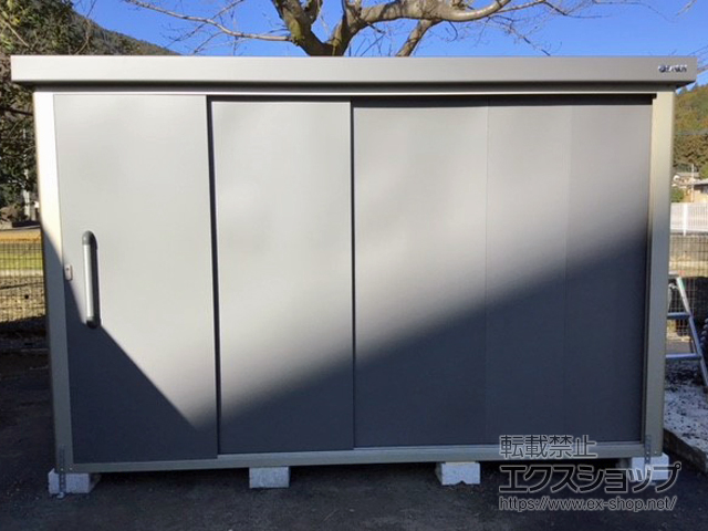 静岡県富士宮市のの物置・屋外倉庫 エスケーエイト SK8-180 一般型 3000×2000×1940 SK8-180-GK 施工例