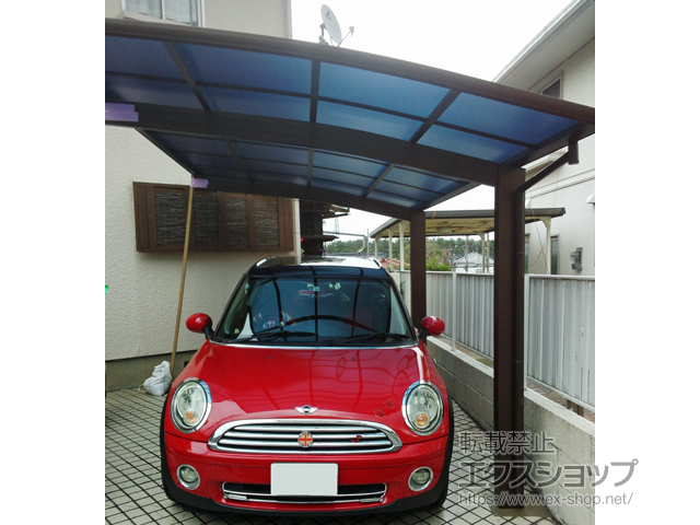 大分県別府市ののカーポート プレシオスポート 積雪〜20cm対応 施工例