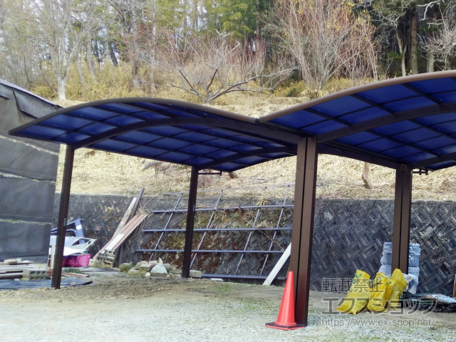 兵庫県加東市ののカーポート レイナツインポートグラン　積雪〜20cm対応 施工例