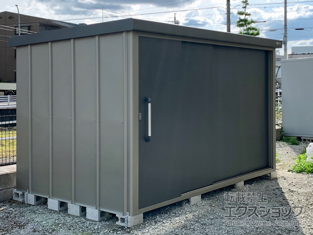 愛知県長久手市のの物置・屋外倉庫 エスケーエイト SK8-180 一般型 3000×2000×1940 SK8-180-GK 施工例