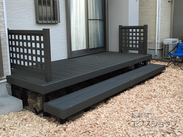 東京都八王子市ののウッドデッキ リウッドデッキ 200 施工例