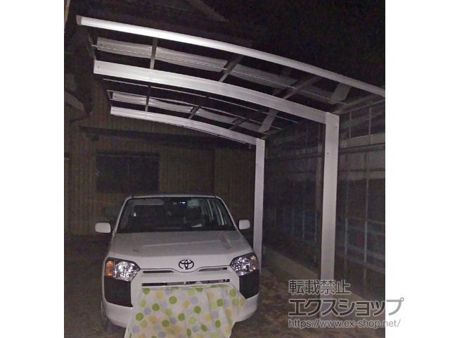 和歌山県日高郡みなべ町ののカーポート プレシオスポート 積雪〜20cm対応 施工例