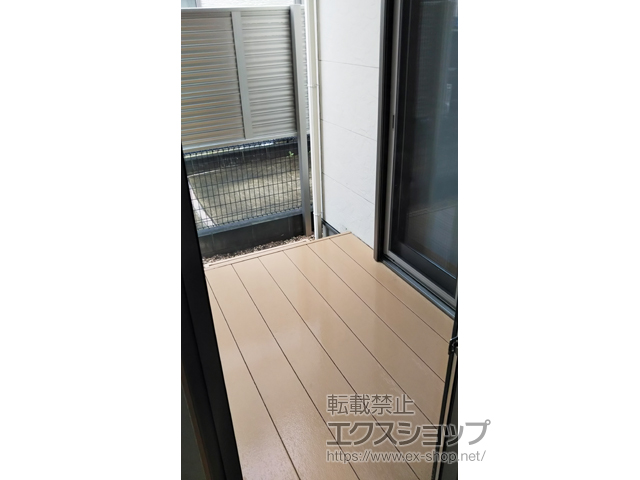 神奈川県秦野市ののウッドデッキ リウッドデッキ 200 施工例