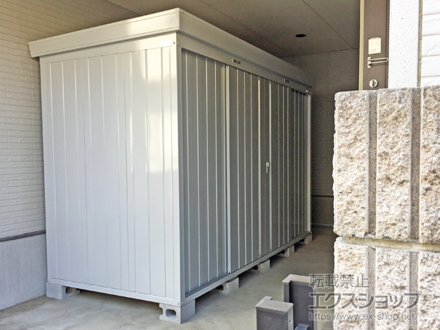 千葉県浦安市のの物置・屋外倉庫 ネクスタ 一般型 3050×1370×2020 NXN-45S-FS 施工例