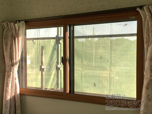 徳島県板野郡上板町のの二重窓（内窓） インプラス ダストバリア仕様 引違い窓 2枚建 施工例