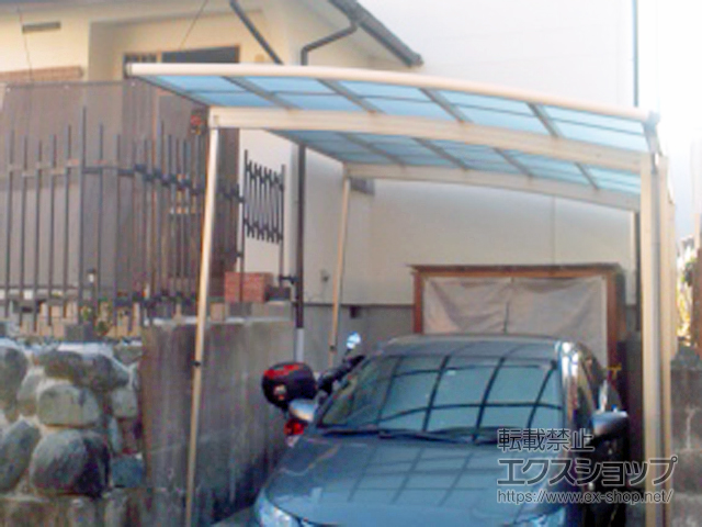 兵庫県神戸市ののカーポート レイナポートグラン　積雪〜20cm対応 施工例