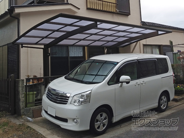 神奈川県横浜市ののカーポート プレシオスポート 積雪〜20cm対応 施工例