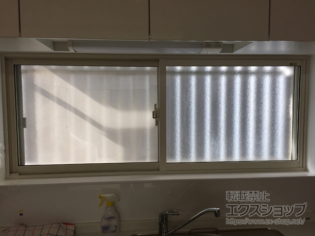 大阪府堺市のの二重窓（内窓） インプラス ダストバリア仕様 引違い窓 2枚建 施工例