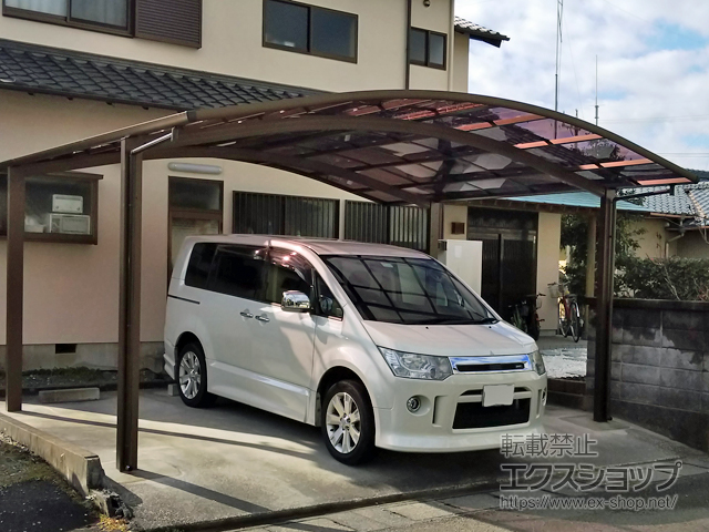 静岡県焼津市ののカーポート レイナツインポートグラン　積雪〜20cm対応 施工例