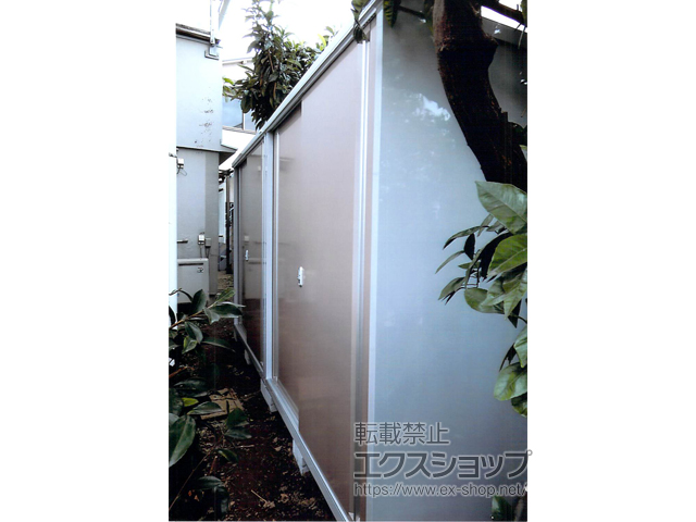 東京都大田区のの物置・屋外倉庫 シンプリー 一般型 1740×755×1903（MJX-177E） 施工例