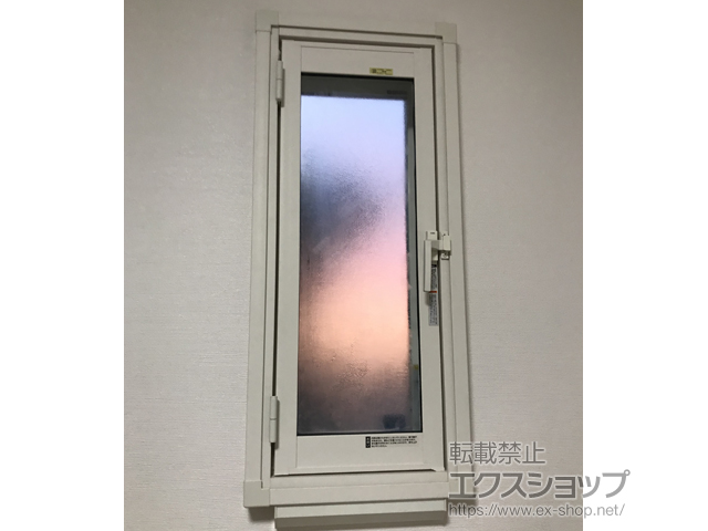 三重県四日市市のの二重窓（内窓） インプラス ダストバリア仕様 開き窓 外観右吊元 施工例