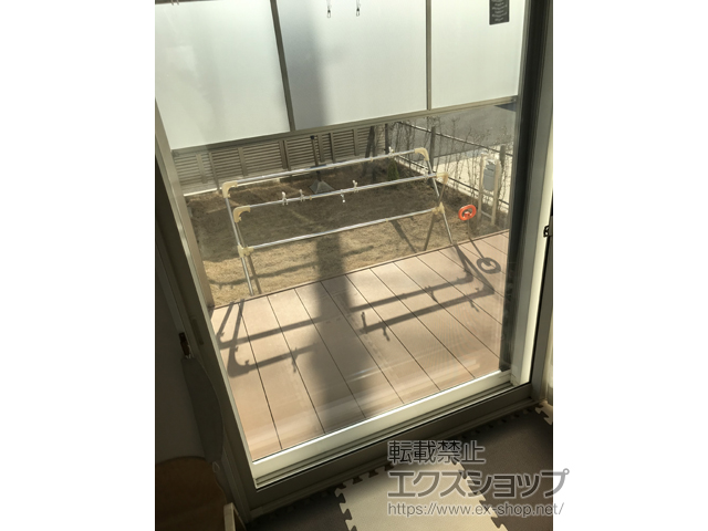 三重県四日市市のの二重窓（内窓） インプラス ダストバリア仕様 引違い窓 2枚建 施工例