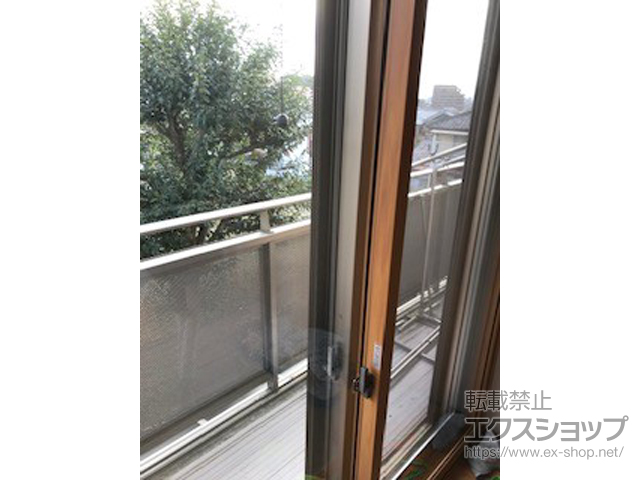 福岡県大野城市のの二重窓（内窓） インプラス ダストバリア仕様 引違い窓 2枚建 施工例