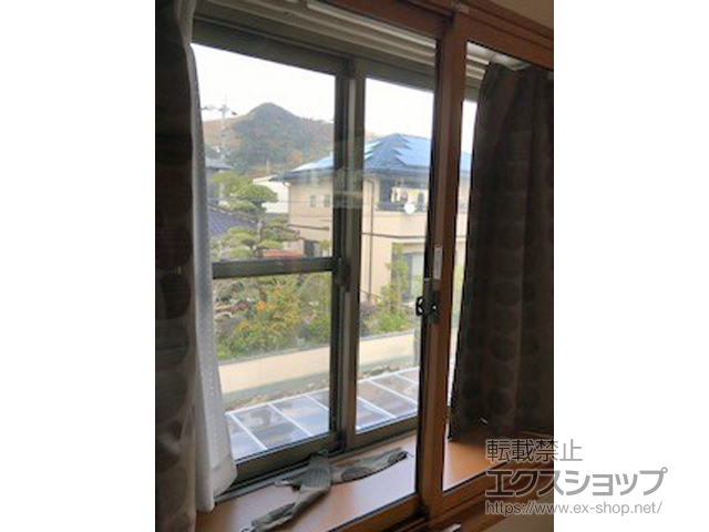 福岡県大野城市のの二重窓（内窓） インプラス ダストバリア仕様 引違い窓 2枚建 施工例