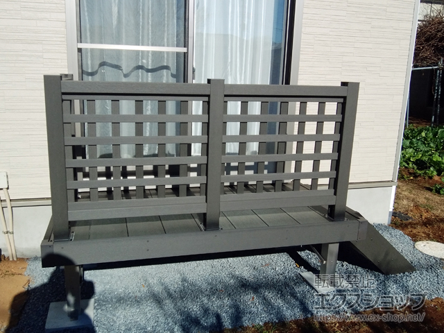 千葉県野田市ののウッドデッキ リウッドデッキ 200 施工例