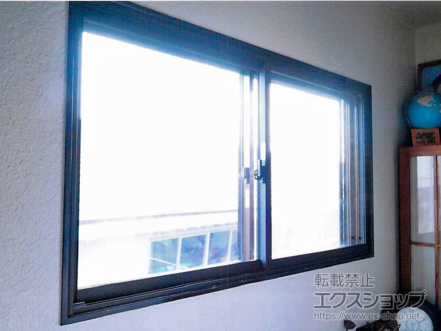 神奈川県横須賀市のの二重窓（内窓） インプラス ダストバリア仕様 引違い窓 2枚建 施工例