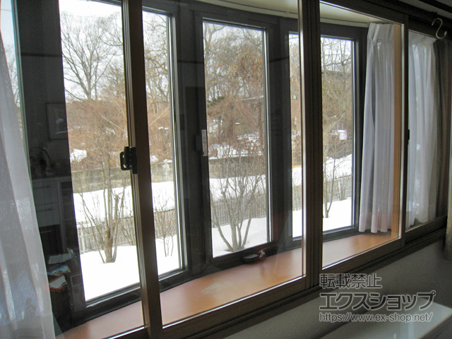 岩手県滝沢市のの二重窓（内窓） プラマードU 引違い窓 4枚建 施工例