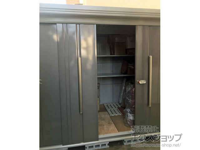 神奈川県横浜市のの物置・屋外倉庫 Mr.ストックマンダンディ 一般型 2900×1590×2110 ND-2915-B 施工例