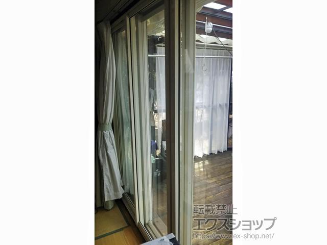 宮城県黒川郡大和町のの二重窓（内窓） インプラス ダストバリア仕様 引違い窓 4枚建 施工例