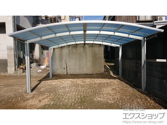 兵庫県揖保郡太子町ののカーポート レイナツインポートグラン　積雪〜20cm対応 施工例