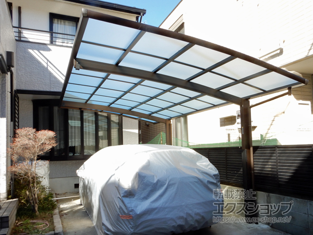 東京都葛飾区ののカーポート レイナポートグラン　積雪〜20cm対応 施工例