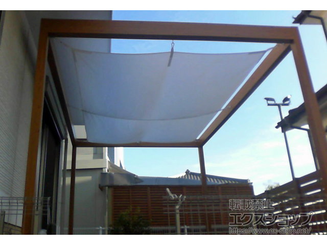 東京都日野市ののテラス屋根 ポーチガーデン フレーム・ポーチ 独立タイプ 施工例