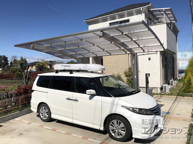 埼玉県東松山市ののカーポート レイナポートグラン　積雪〜20cm対応 施工例