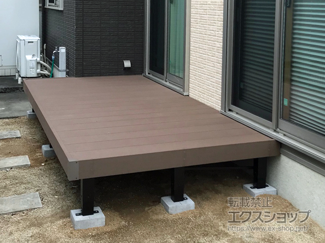 奈良県橿原市ののウッドデッキ マージウッドデッキ 施工例