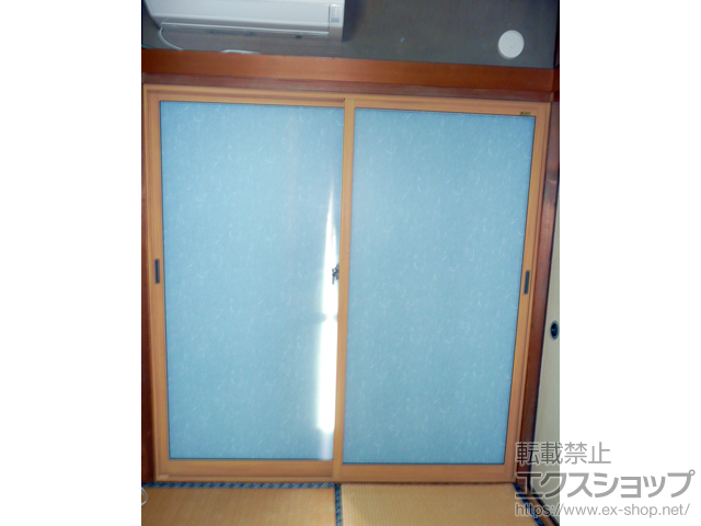 千葉県成田市のの二重窓（内窓） インプラス ダストバリア仕様 引違い窓 2枚建 施工例