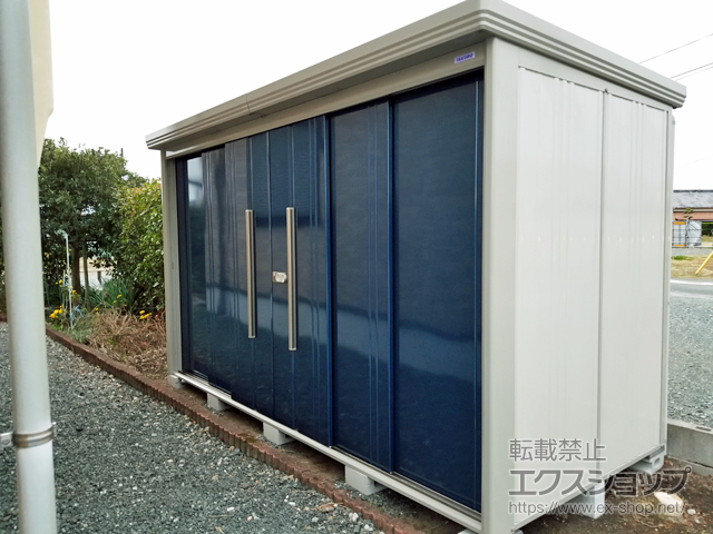 静岡県浜松市のの物置・屋外倉庫 Mr.ストックマンダンディ 一般型 3600×1590×2110 ND-3615-DB 施工例