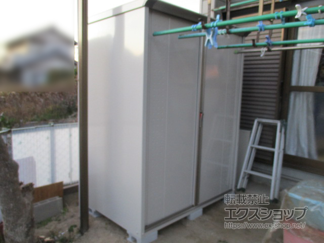 愛知県知多郡武豊町のの物置・屋外倉庫 グランプレステージジャンプ 1488×900×1900（GP-159A-F） GP-159A-F-MW 施工例