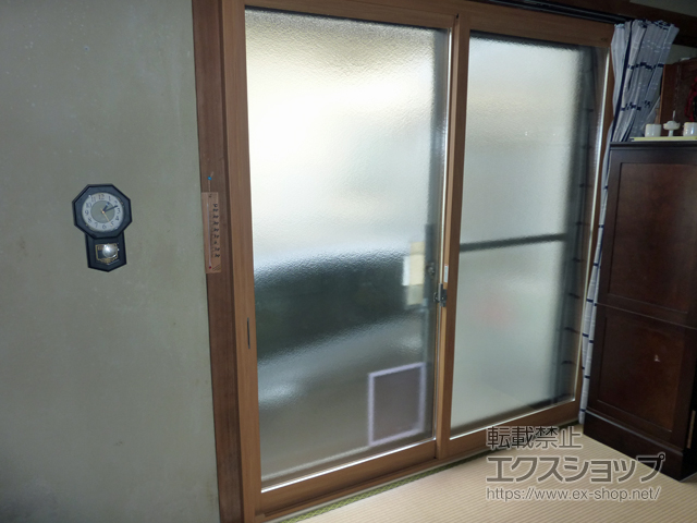 福岡県福岡市のの二重窓（内窓） インプラス ダストバリア仕様 引違い窓 2枚建 施工例