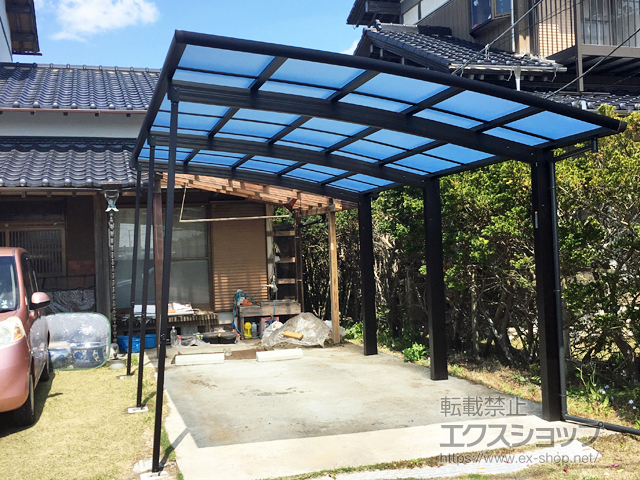 千葉県長生郡白子町ののカーポート レイナポートグランZ　積雪〜20cm対応 施工例