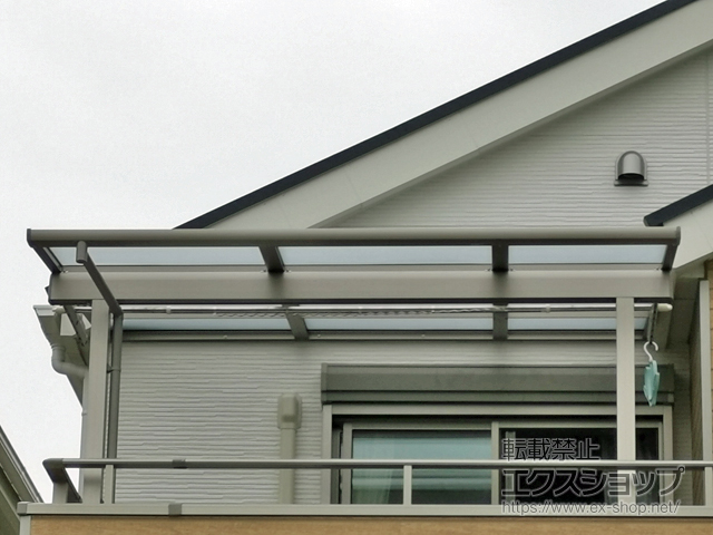 愛知県名古屋市ののバルコニー・ベランダ屋根 スピーネ F型 屋根タイプ 単体 積雪〜20cm対応 施工例