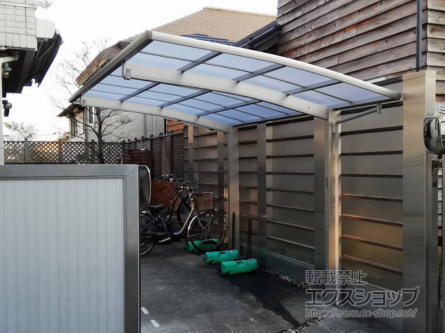 神奈川県横浜市ののカーポート プレシオスポート 積雪〜20cm対応 施工例