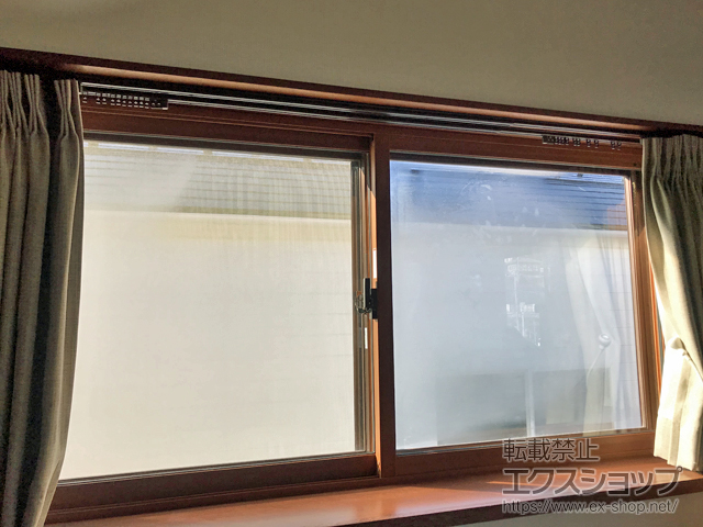 神奈川県横浜市のの二重窓（内窓） インプラス ダストバリア仕様 引違い窓 2枚建 施工例