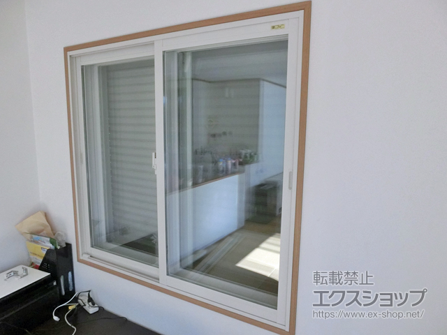 千葉県千葉市のの二重窓（内窓） インプラス ダストバリア仕様 引違い窓 2枚建 施工例