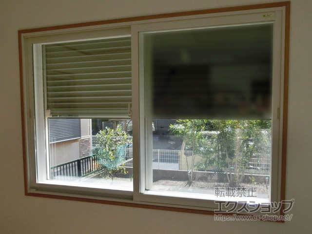 千葉県千葉市のの二重窓（内窓） インプラス ダストバリア仕様 引違い窓 2枚建 施工例