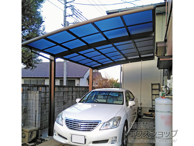 埼玉県北足立郡伊奈町ののカーポート レイナポートグラン　積雪〜20cm対応 施工例